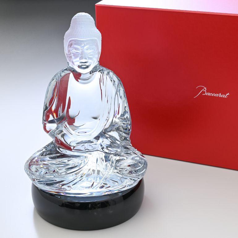 バカラ（Baccarat） クリスタルフィギュア ブッダ 仏陀 BY KENZO