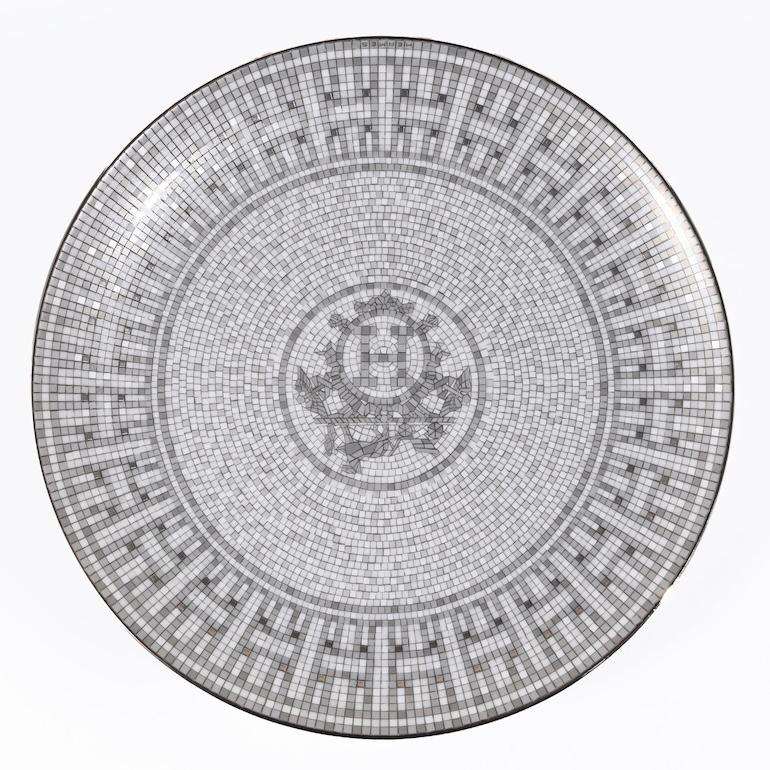 HERMES（エルメス） モザイク ヴァンキャトル プラチナ 035007P 21cm