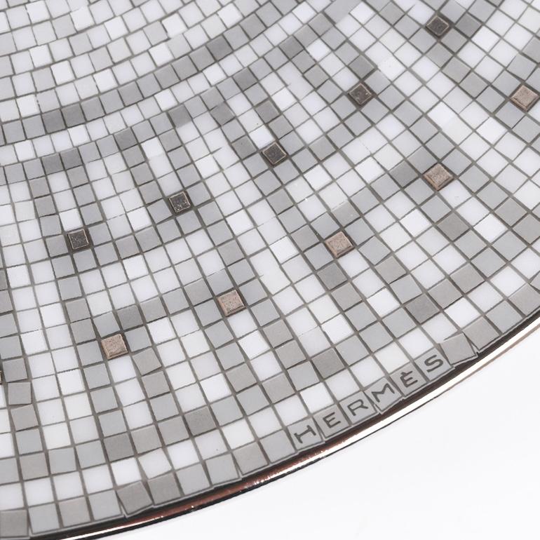 HERMES（エルメス） モザイク ヴァンキャトル プラチナ 035007P 21cm