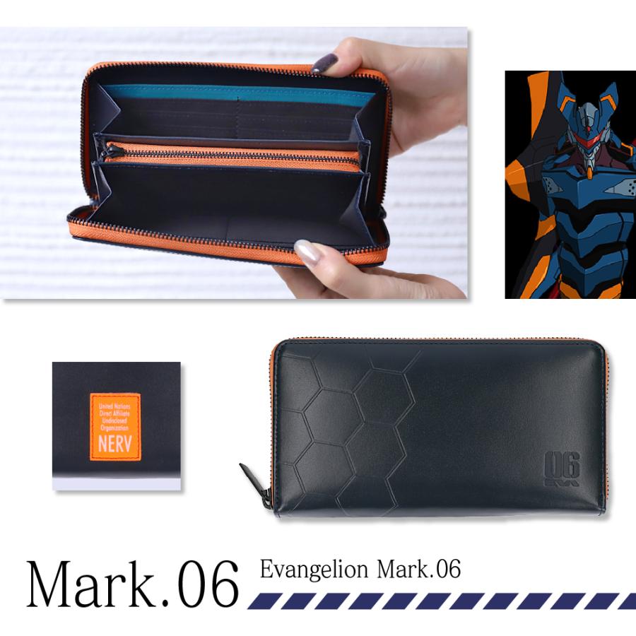 長財布 エヴァンゲリオン コラボ 革財布 牛革 綾波レイ 碇シンジ