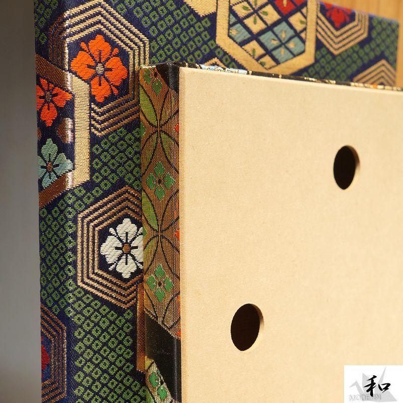 和 ファブリックパネル 亀甲花菱 20×20cm SS 小さい 旅館 客室 店舗用