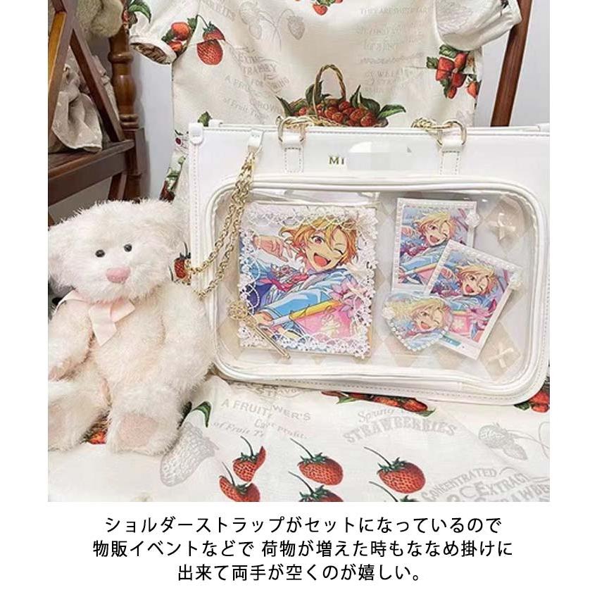 痛バック レディース 痛バ 2way デコバッグ ショルダーバッグ