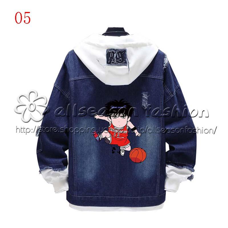 SLAM DUNK(スラムダンク) 風 デニムコート グッズ パーカー ジャケット