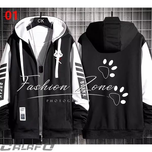 2024新品 VTuber ホロライブ 風 大神ミオ パーカー コート 春秋 男女