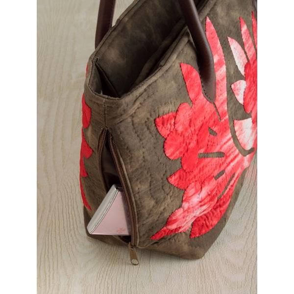 ハワイアンキルト サザンフォレストのむら染め本格ハワイアンキルト