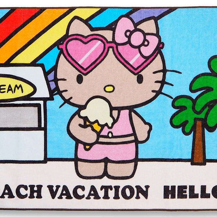 キティ タオル フェイスタオル 手ぬぐい コラボ 日焼け ハローキティ
