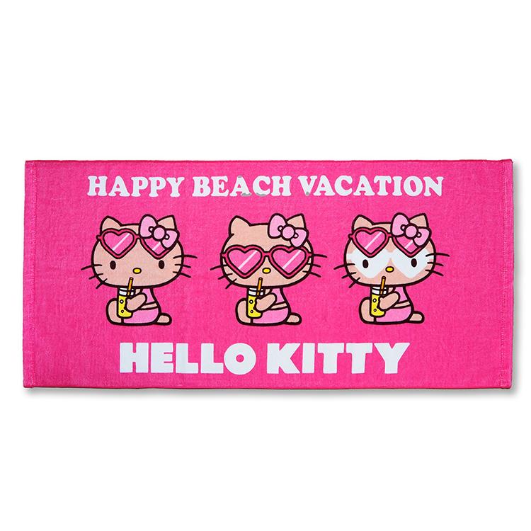 キティ タオル フェイスタオル 手ぬぐい コラボ 日焼け ハローキティ