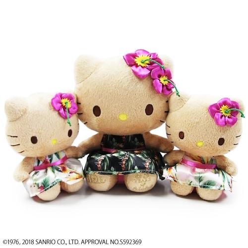 ハワイ限定 ハローキティ HELLO KITTY イオラニ 65周年限定 ぬいぐるみ