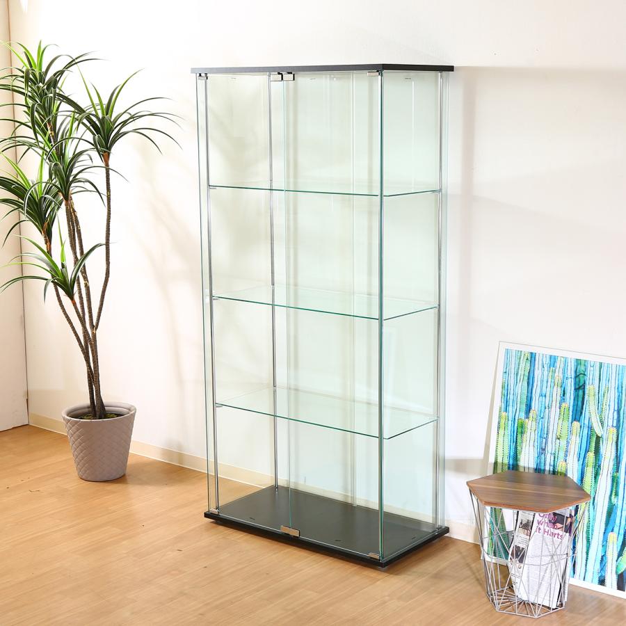 不二貿易（Fuji Boeki） コレクションケース 大型 ガラス ディスプレイ