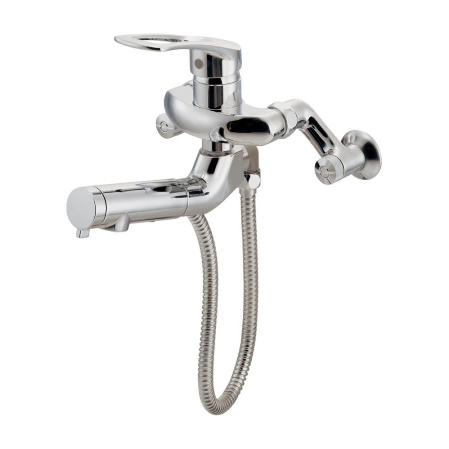 カクダイ（KAKUDAI） 192-146 シングルレバー混合栓（シャワーつき