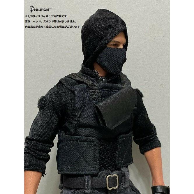 ドールズフィギュア SP1 1/6フィギュア用衣装 男性用 特殊部隊傭兵服