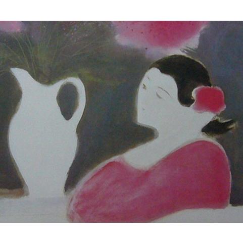 絵画 アートポスター アンドレ・ブラジリエ バラ色の夢 送料無料