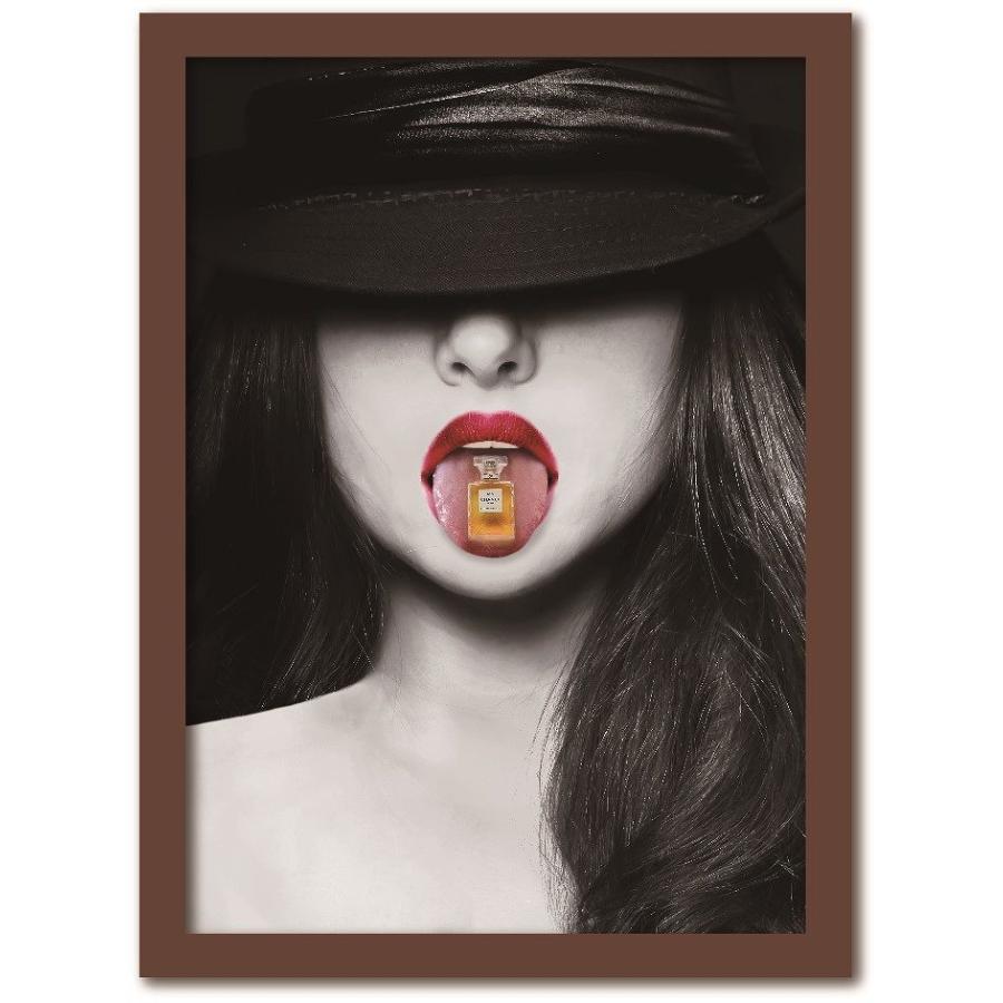 アートポスター ブランド 額入り A4 香水 ココ シャネル パーティー