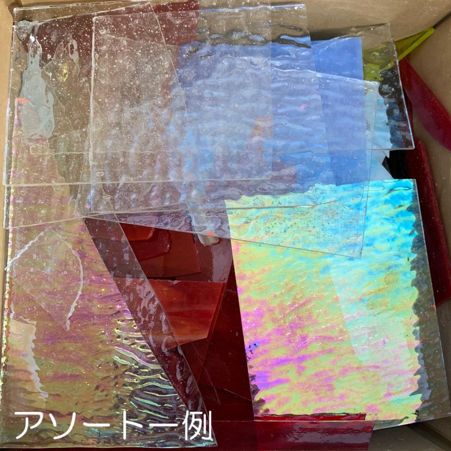 モザイク用 ステンドグラス かけら詰め合せ 5kg 【 ガラス ステンド