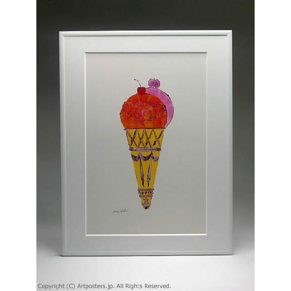 出荷区分B】アンディ・ウォーホル アイスクリーム・デザート 赤と