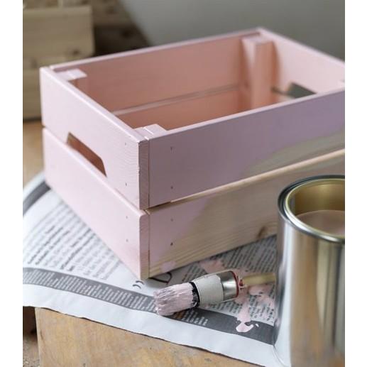 イケア（IKEA） 収納ボックス小/パイン無垢材/木製収納ボックス/木箱