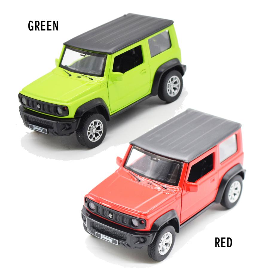 選べる2カラー】スズキ ジムニー プルバック式 ミニカー ダイキャスト