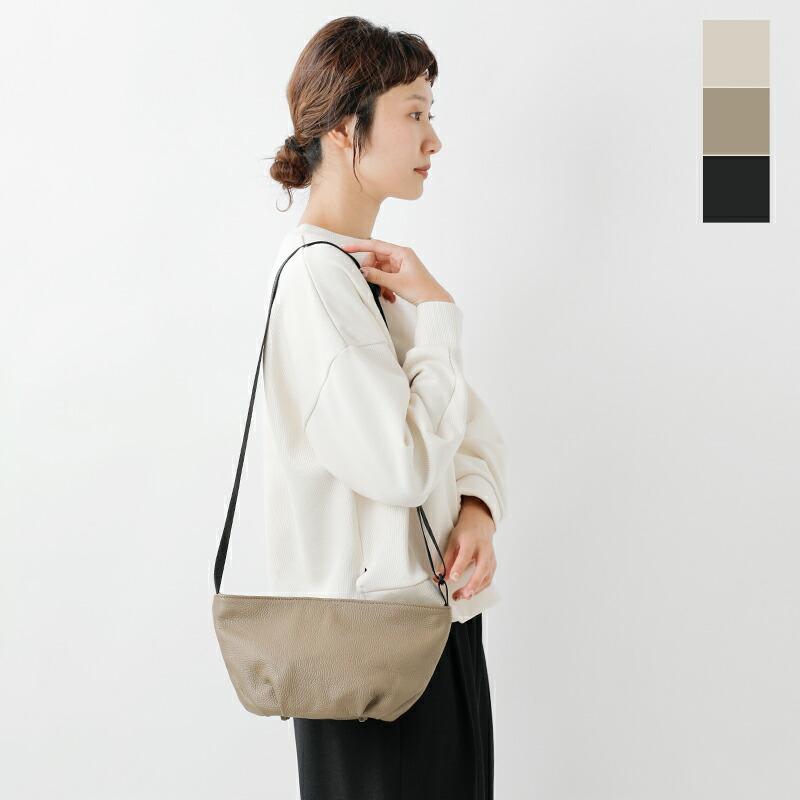 MARINEDAY（マリンデイ） シュリンクカウレザー ショルダーバッグ JAZZ