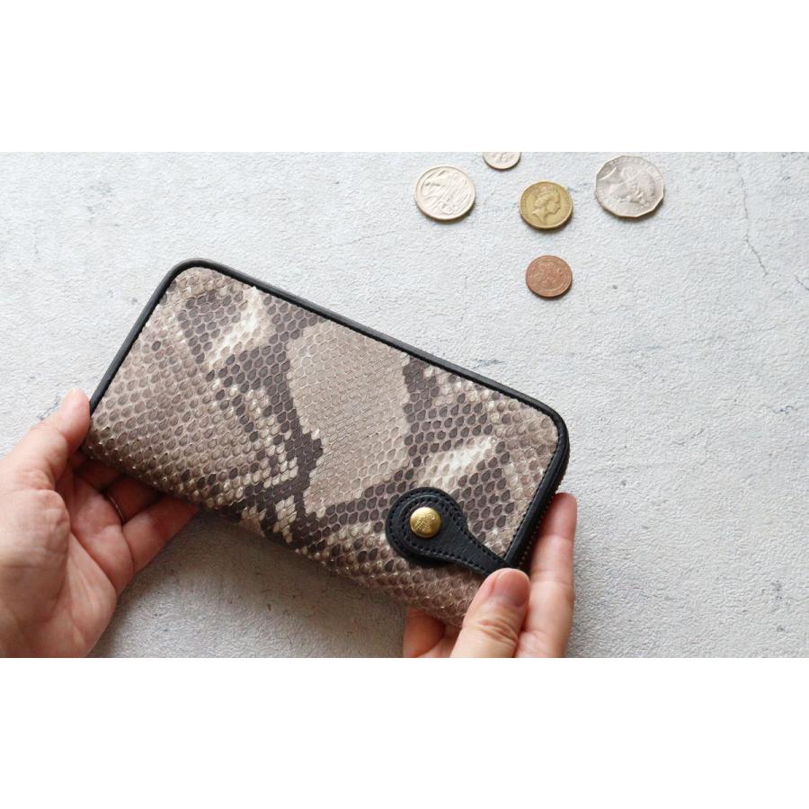 robita（ロビタ） 財布 長財布 robita python パイソン ヘビ革 本革