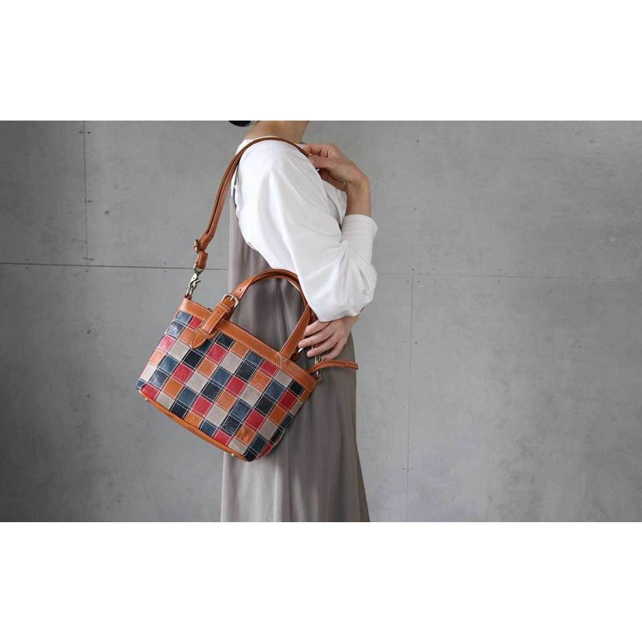 box21 2WAYショルダーバッグ トートバッグ ハンドバッグ 小ぶり ミニ