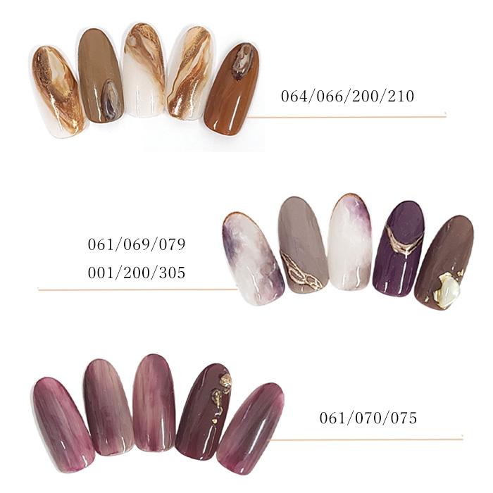 10色セット 】カラージェル くすみカラー ウォームシリーズ ディープ