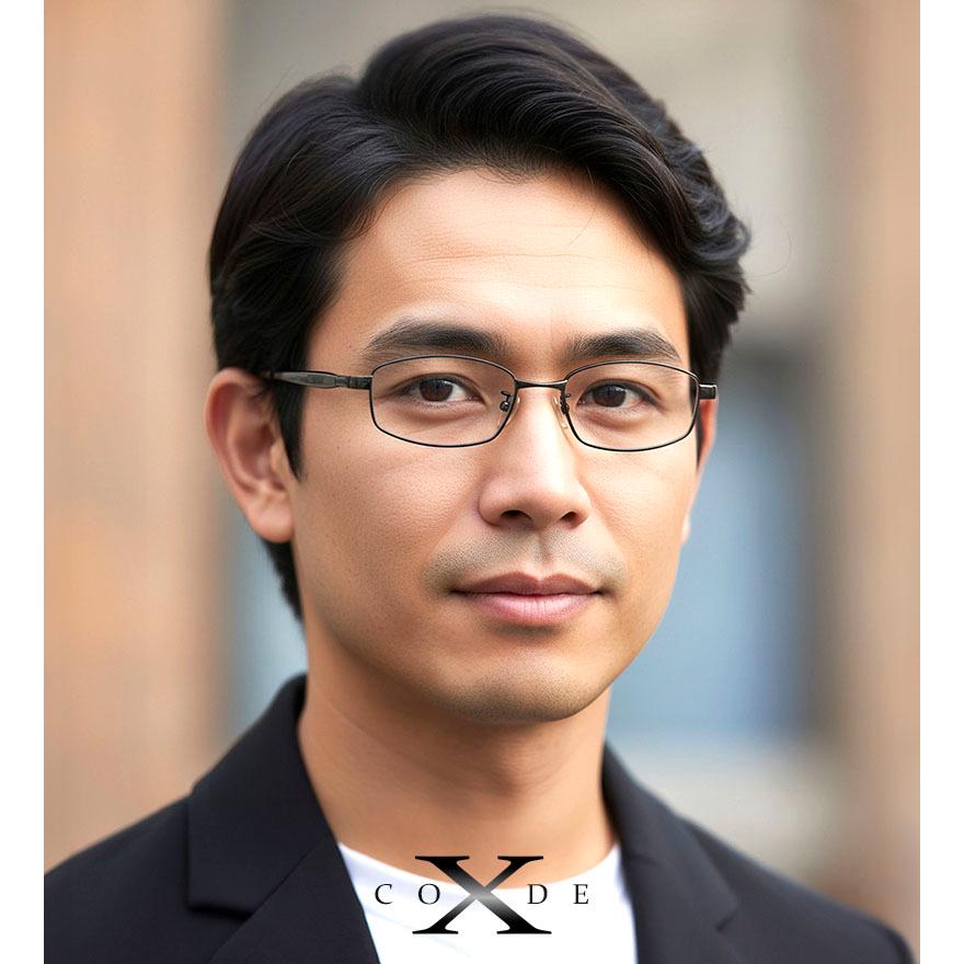 日本製 Nikon レンズ使用 遠近両用メガネ】エックスコード［全額返金