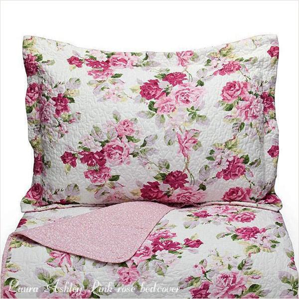 LAURA ASHLEY（ローラアシュレイ） 【完売】ベッドカバー シングル 2点