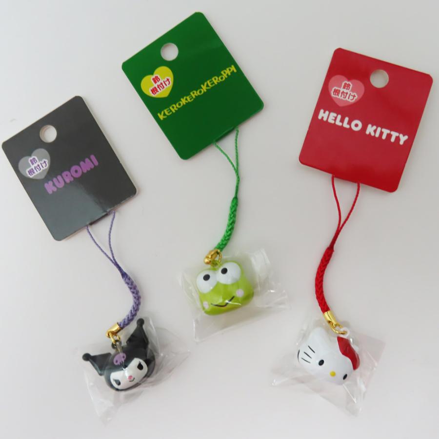 sanrio（サンリオ） 鈴 根付け鈴 キーホルダー 人気キャラクターから