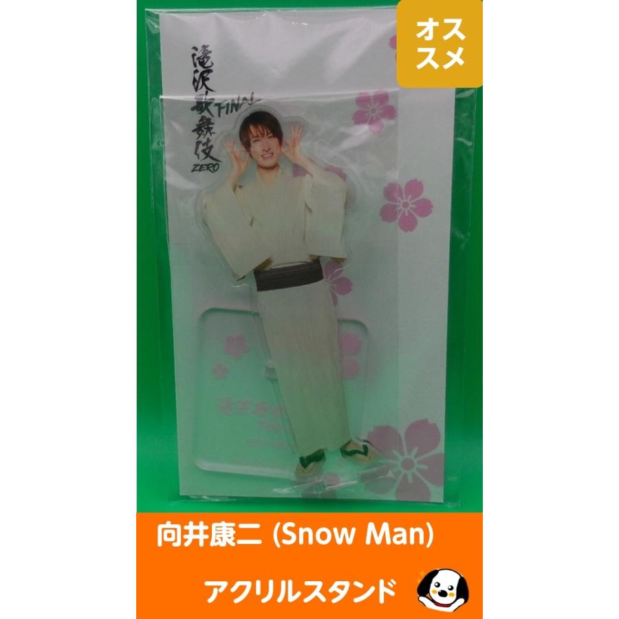 向井康二 アクリルスタンド 滝沢歌舞伎ZERO FINAL Snow Man(スノーマン