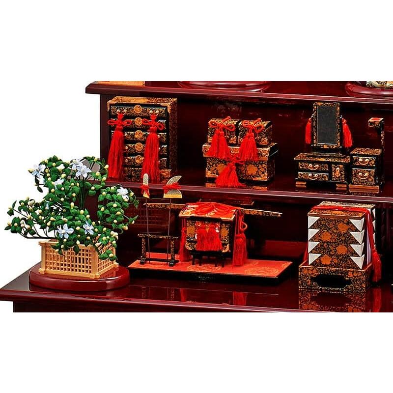 一秀 雛人形 ひな人形 雛 木目込人形飾り 七段飾り 十五人飾り 木村一