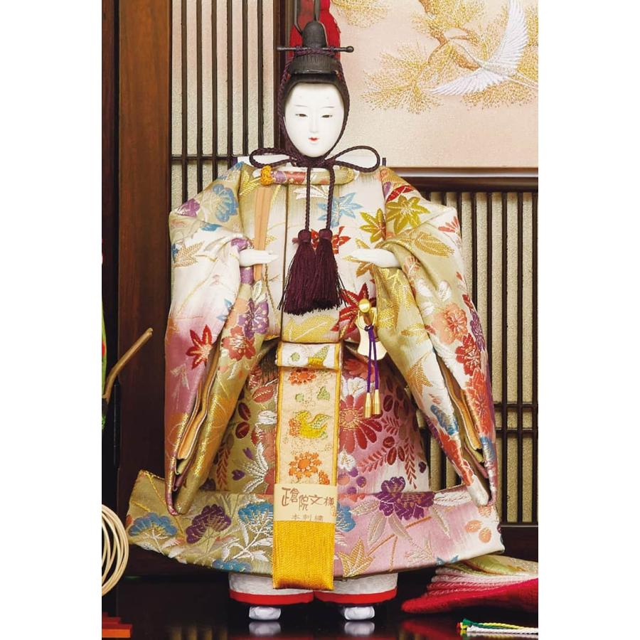 雛人形 吉徳大光 ひな人形 平飾り 親王飾り 立雛 立姿雛 春窓雛 束帯