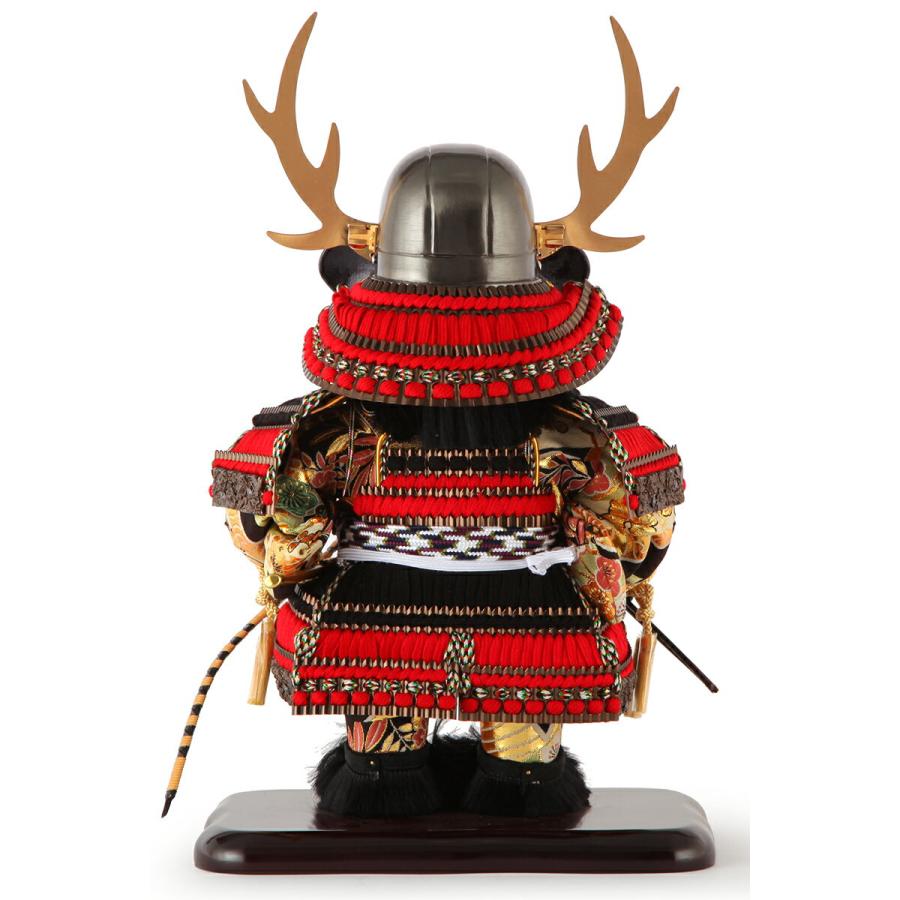 五月人形 真田幸村 子供大将飾り 人形単品 好洋作 鎧着大将 正絹 h305