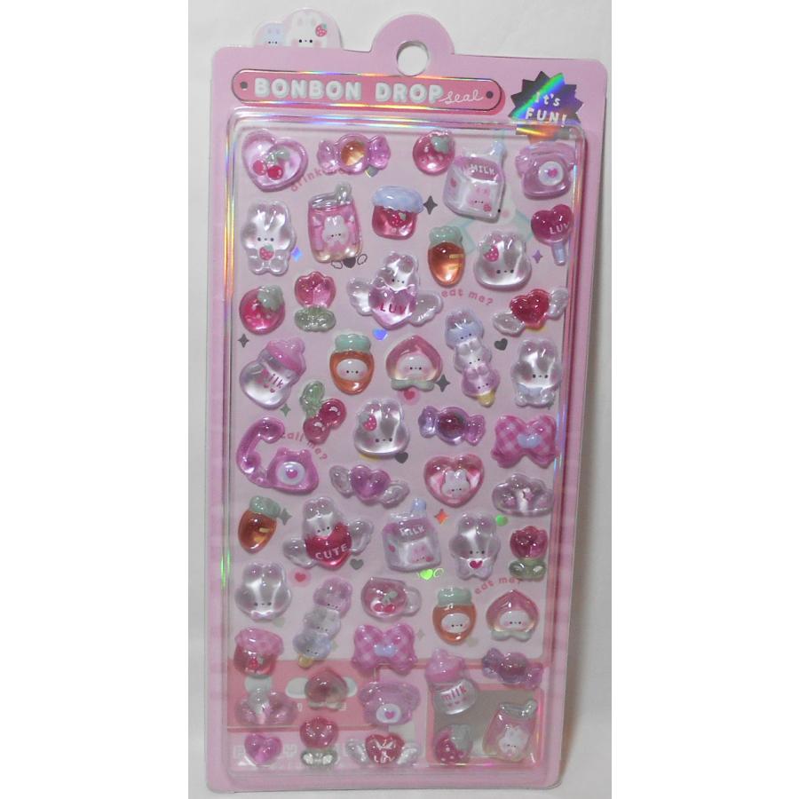 Q-LiA（クーリア） BONBON DROP ボンボンドロップシール ももいろ