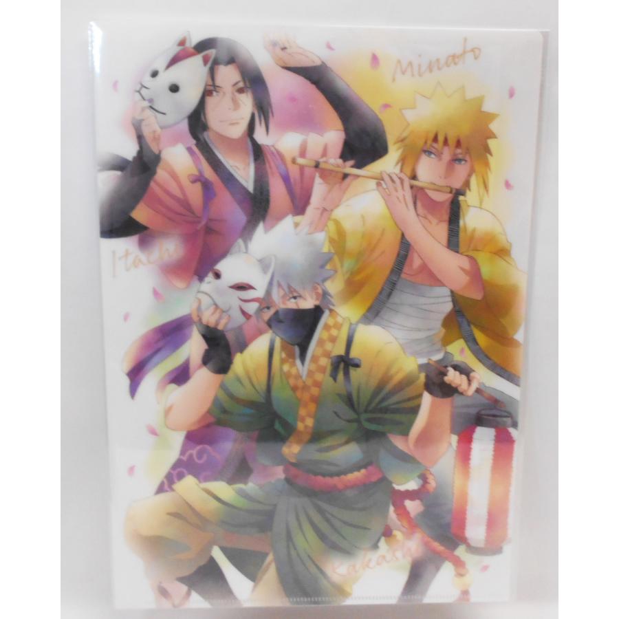 NARUTO-ナルト-疾風伝 A4シングルクリアファイル（B） 舞踊 カミアニ