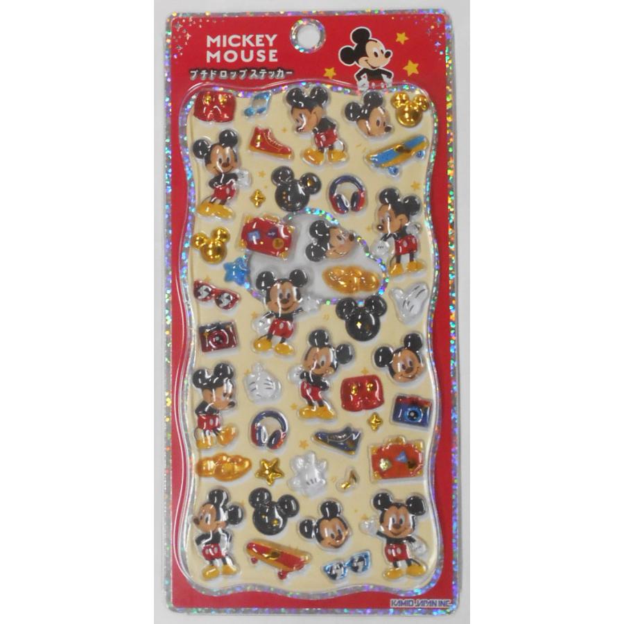 カミオジャパン ディズニー プチドロップステッカー ミッキーマウス