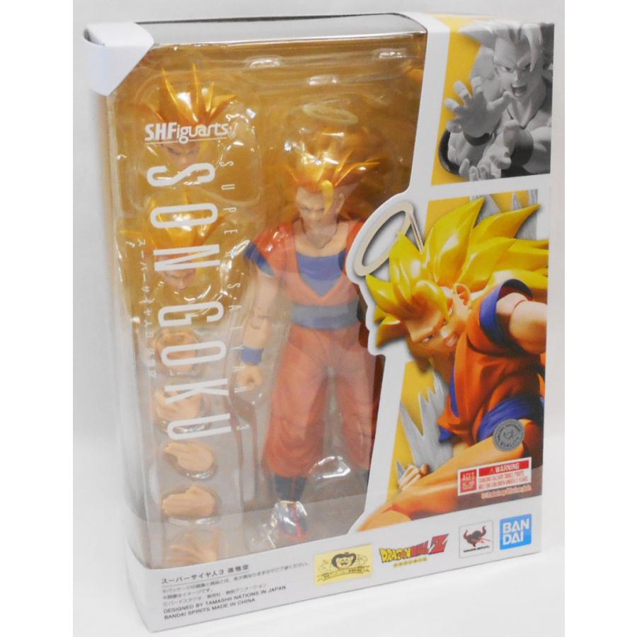 ドラゴンボールZ S.H.Figuarts スーパーサイヤ人3 孫悟空 : 玩具と