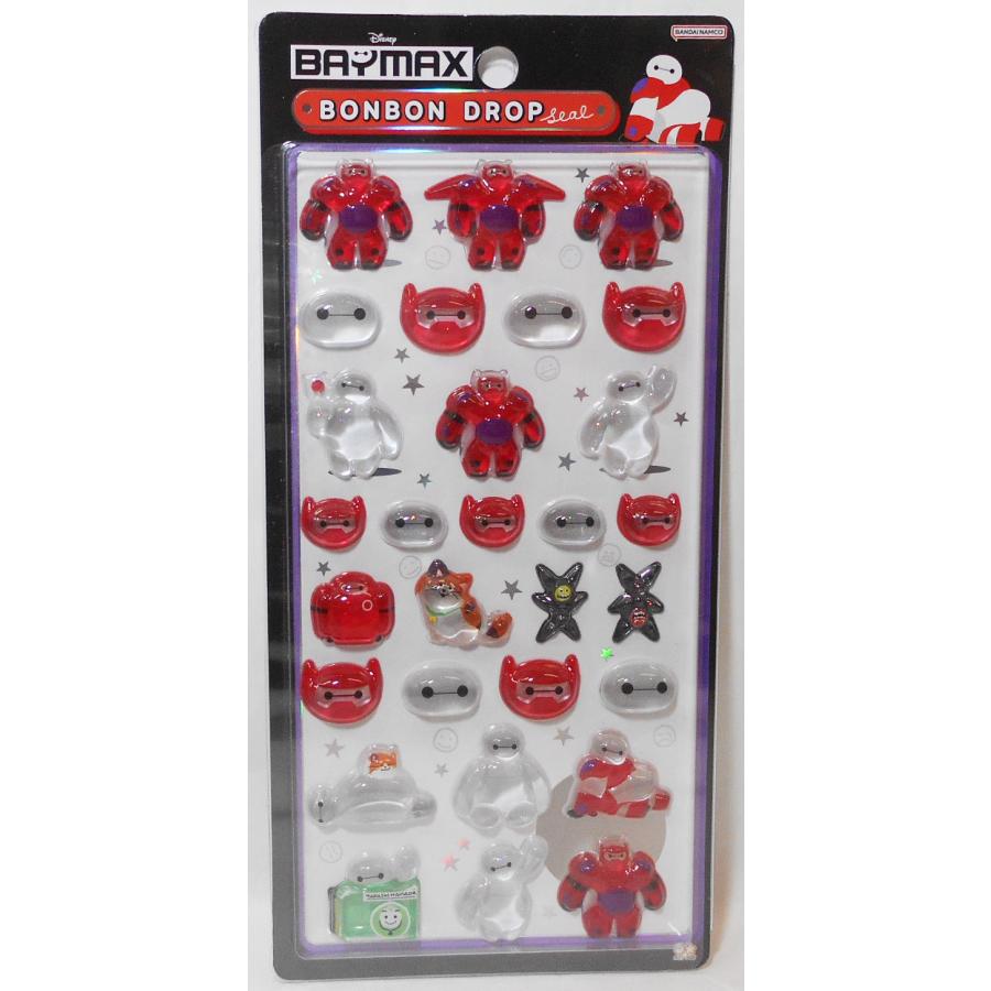 サンスター文具 ベイマックス ボンボンドロップシール ベイマックスB