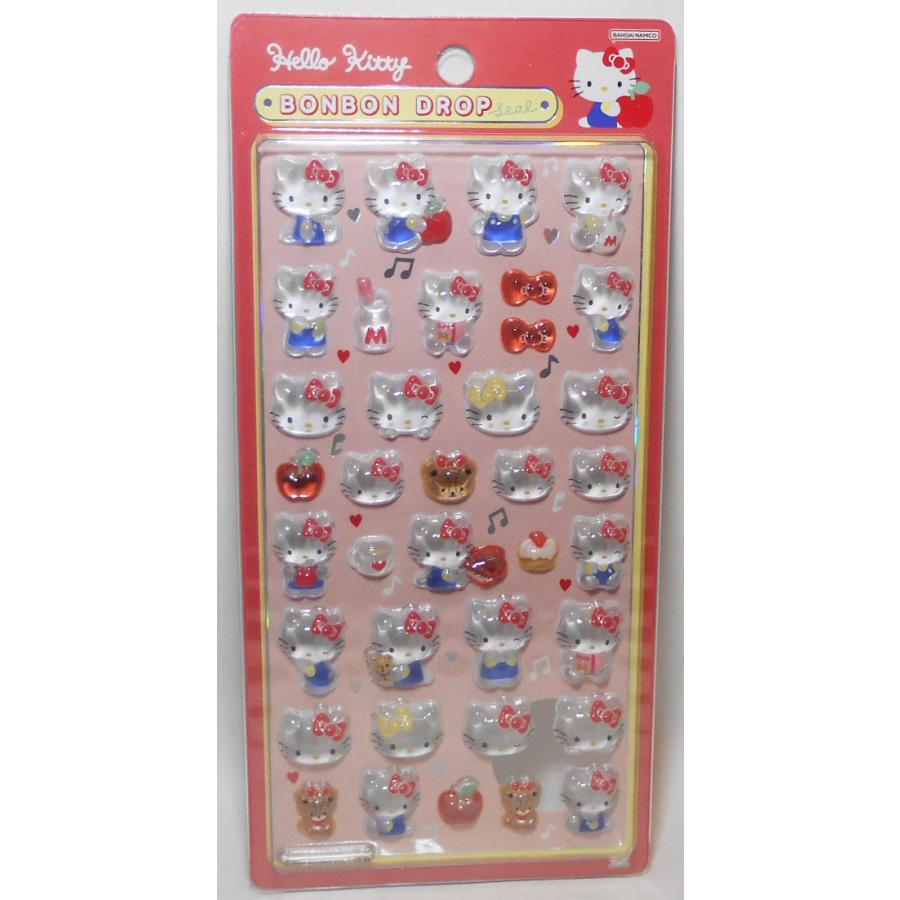 サンスター文具 ハローキティ ボンボンドロップシール ハローキティA