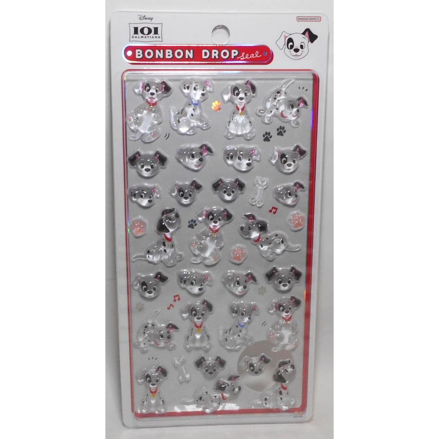 サンスター文具 101匹わんちゃん ボンボンドロップシール 101匹わん