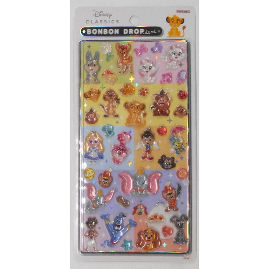 サンスター文具 ディズニー BONBON DROP SEAL ボンボンドロップシール