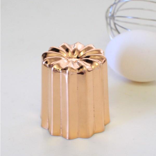 銅カヌレ型 (トール) 10個組 浅井商店オリジナルサイズ まとめてお得