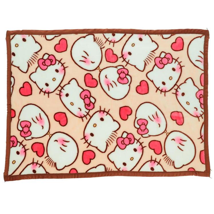 丸眞 ハローキティ ひざ掛け毛布 スウィートラバー ブランケット