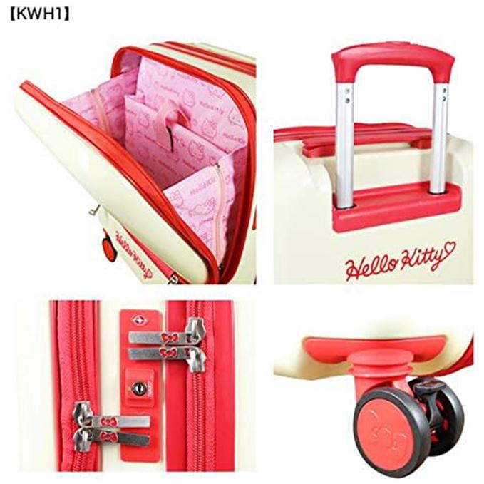 sanrio（サンリオ） スーツケース ハローキティフロントポケット付 HK