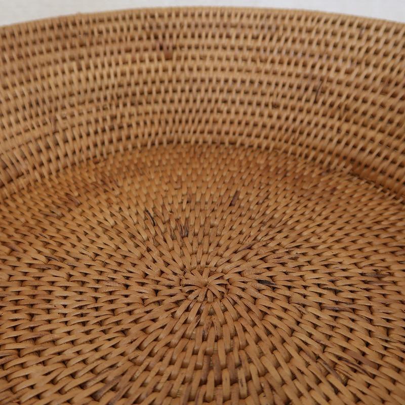 アタ フルーツバスケット ラウンド 直径25cm バリ島 【果物カゴ