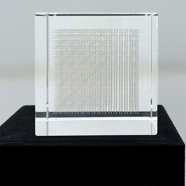 ダ・ヴィンチキューブ メサイア 2個セット LEDコースター付 3Dカバラ