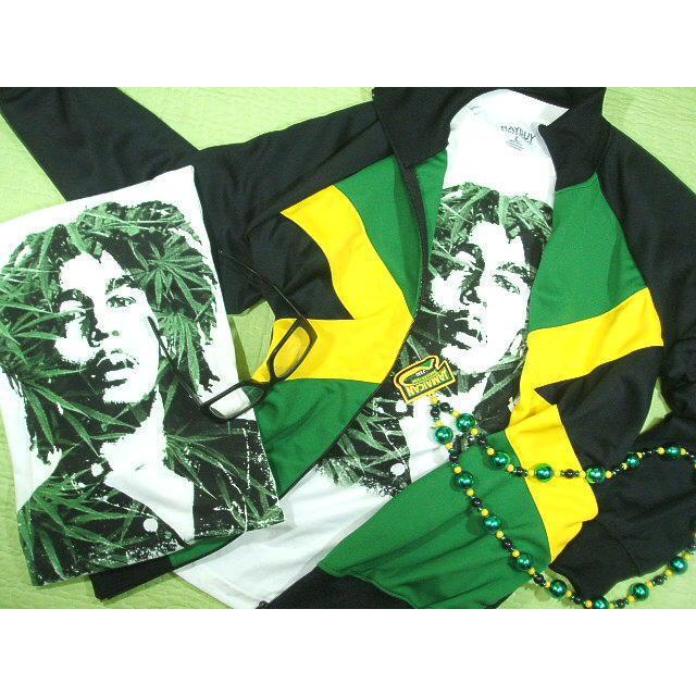 ガンジャ☆ボブ・マーリーTシャツ【土日も発送・送料無料】ボブ