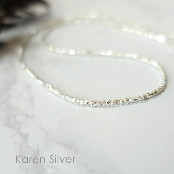 ansil（アンシル） ネックレス レディース カレンシルバー 45cm