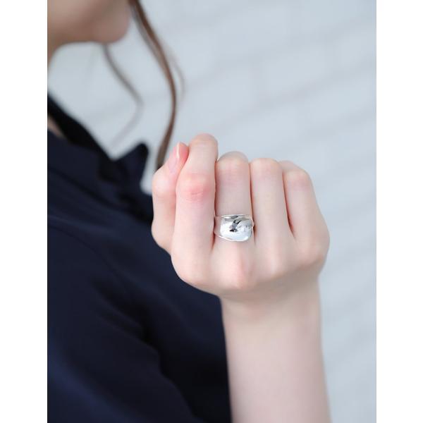 ansil（アンシル） シルバー925 リング レディース 指輪 ワイド 太め
