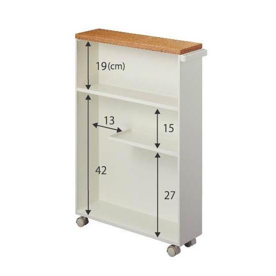 tower 山崎実業 タワー トイレ ハンドル付きスリムトイレラックタワー