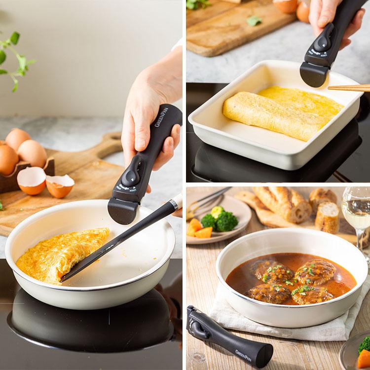 GREEN PAN（グリーンパン） クリックシェフ 《5点セット》 着脱式